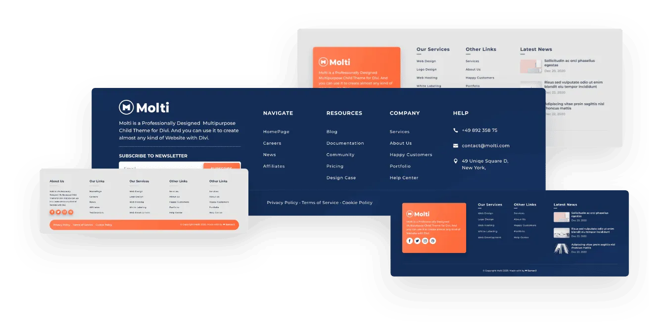 Footer Designs