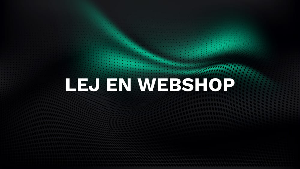 Lej en webshop