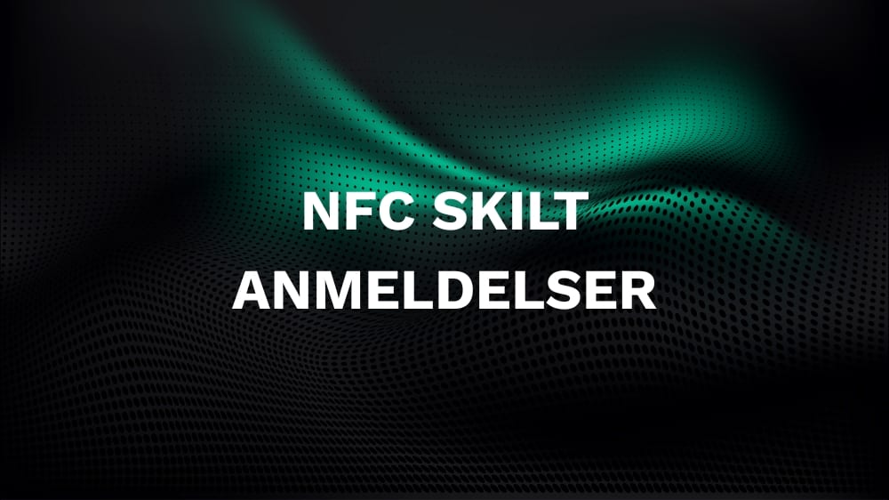 NFC skilt anmeldelser